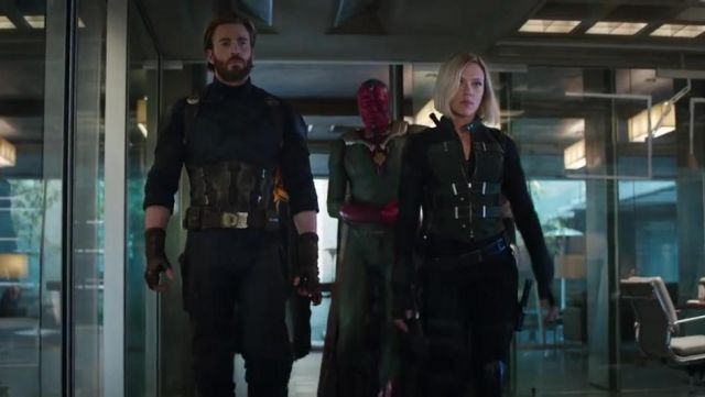 Vision (Paul Bettany), du costume, vu dans Avengers: Infinity War