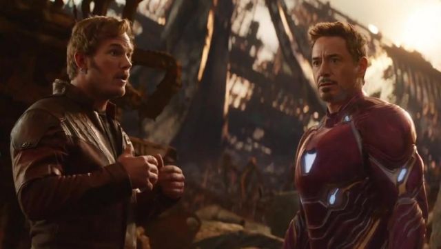 I­ron Man/​ Tony Stark's (Ro­bert Dow­ney Ju­nior) armour replica as seen in Aven­gers: In­fi­nity War