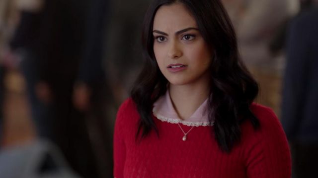 The sweater Miu Miu Veronica Lodge (Camila Mendes) in Riverdale S02E16