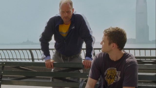 Le t-shirt des Los Angeles Lakers de Dylan Harper (Justin Timberlake) dans Sexe entre amis