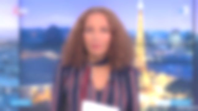 La blouse à rayures de Sandrine Aramon dans Soir 3 du 25/03/2018 Spotern