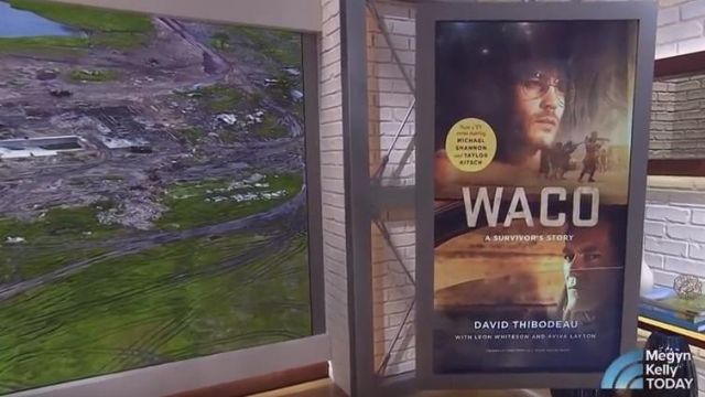 Le livre "Waco: A Survivor's Story" que présente Megyn Kelly dans Today NBC