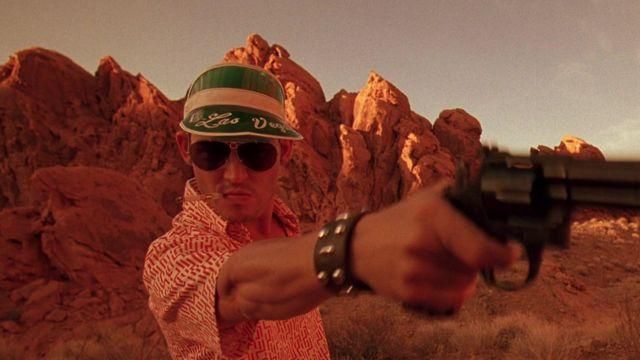 Les lunettes de soleil de Raoul Duke (Johnny Depp) dans Las Vegas Parano