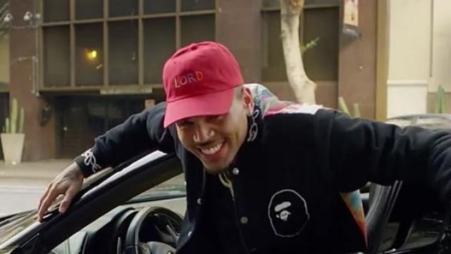 Icon Red Hat Worn By Chris Brown As Seen In Freaky Friday Video