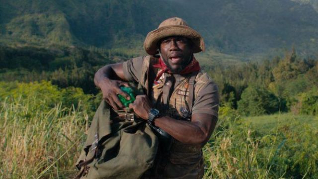 The Casio edifice men's watch Franklin Finbar / Mouse (Kevin Hart) in Jumanji : Welcome to the jungle
