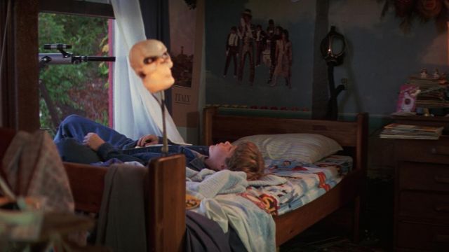 Prince Poster dans la chambre de Mikey Walsh (Sean Astin) comme on le voit dans Les Goonies