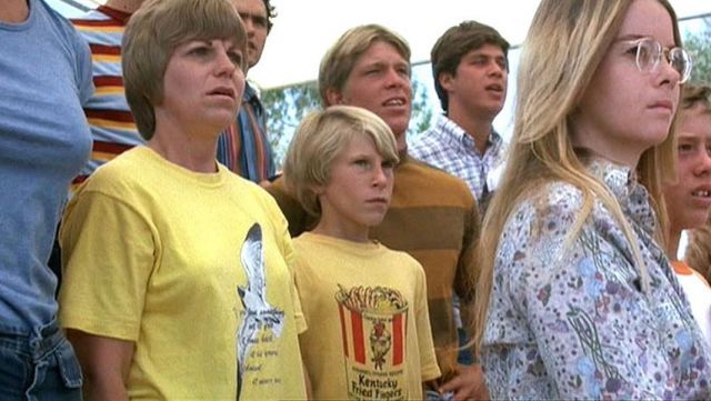 Kentucky Fried Fingers T-shirt seen in crowd scene as seen in Bad New Bears