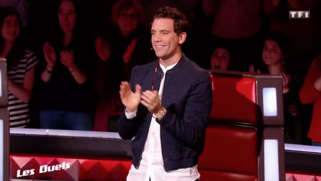 The bracelet Walter van Beirendonck Mika in The Duels of The Voice