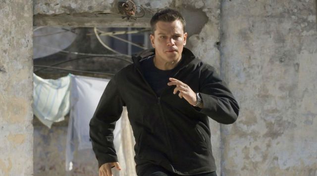 The Tag Heuer Jason Bourne (Matt Damon) in the Jason Bourne 2016