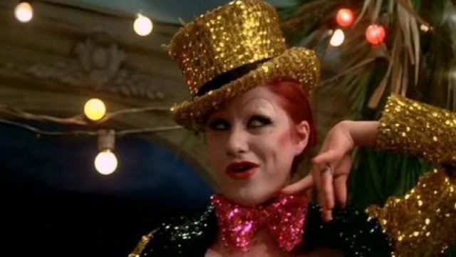 The costume of Columbia (Nell Campbell) in The Rocky Horror Picture Show