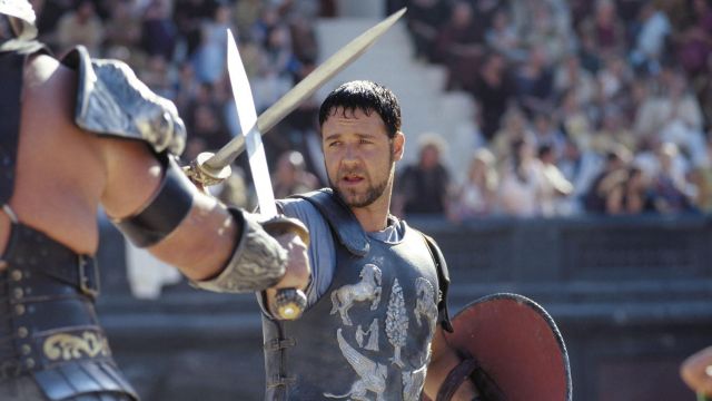 Le glaive de Maximus (Russel Crowe) dans Gladiator