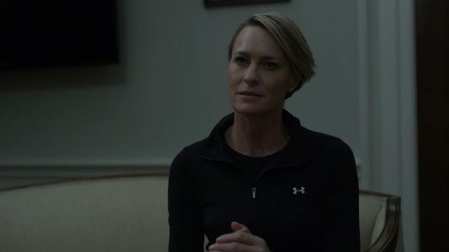 La veste de jogging Under Armour Claire Underwood (Robin Wright) dans House of Cards | Spotern