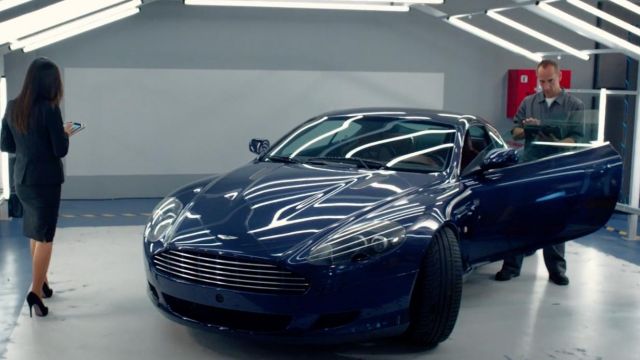 The Aston Martin DB9 in Spy