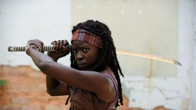 Reproduction Official of the Katana of Michonne in the series The Walking Dead