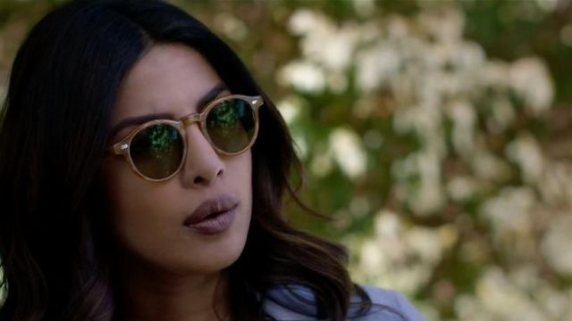 Les lunettes de soleil d'Alex Parrish (Priyanka Chopra) dans Quantico S02E08