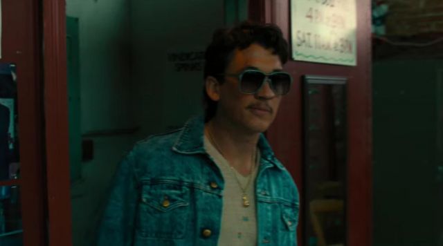 Les lunettes de soleil Dolce & Gabbana de Vinny Pazienza (Miles Teller) dans Bleed for this