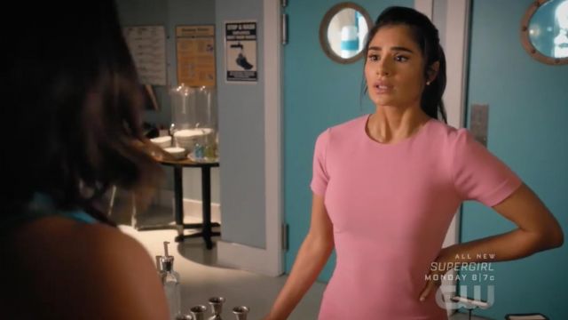 Likely pink dress worn by Lina (Diane Guerrero) in Jane The Virgin ...