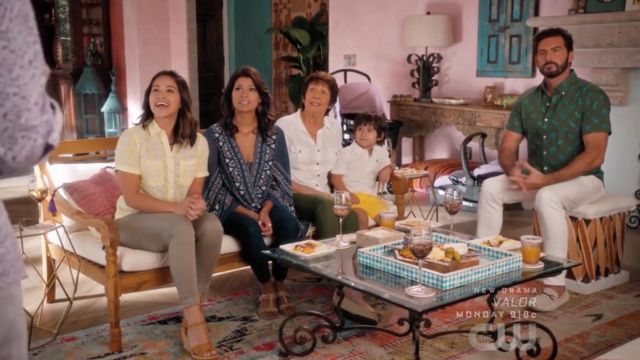 BCBGMAXAZRIA  top worn by Xiomara Villanueva (Andrea Navedo) in Jane The Virgin S04E04