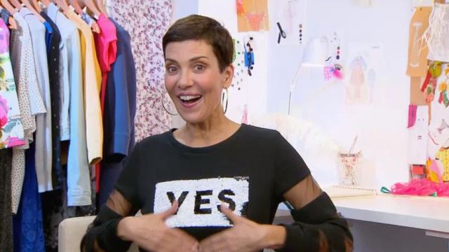 Le top Yes No de Cristina Cordula dans #LRDS Les reines du shopping du 10/04/2018 (version robe)