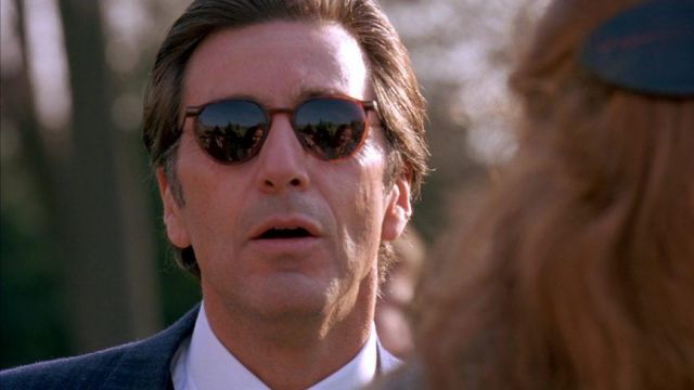 Sunglasses Matsuda Lieutenant colonel Frank Slade (Al Pacino) in The Time of a weekend