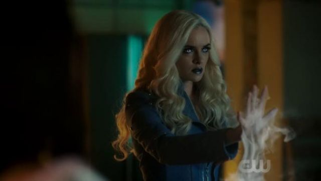 Blue Jacket worn by Caitlin Snow (Danielle Panabaker) as seen in The Flash S04E05