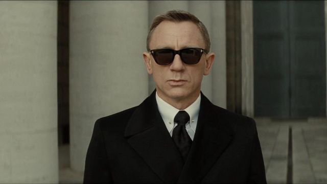 Tom Ford sunglasses worn by James Bond (Daniel Craig) as seen in 007 Spectre