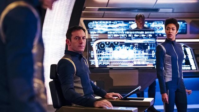 StarFleet Uniform worn by First Officer Michael Burnham (Sonequa Martin-Green) as seen in Star Trek: Discovery S01E06