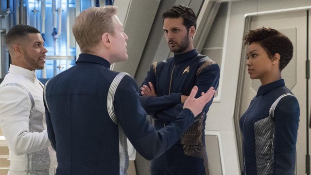 Starfleet Blue Uniform worn by Ash Tyler (Shazad Latif) as seen in Star Trek: Discovery S01E10
