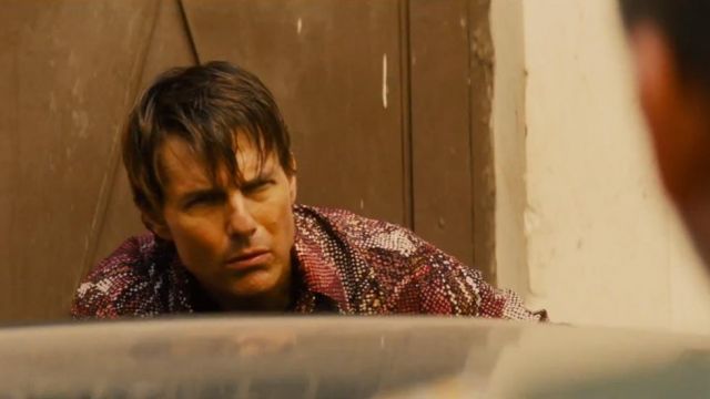 La chemise d'Ethan Hunt (Tom Cruise) dans Mission : Impossible - Rogue Nation
