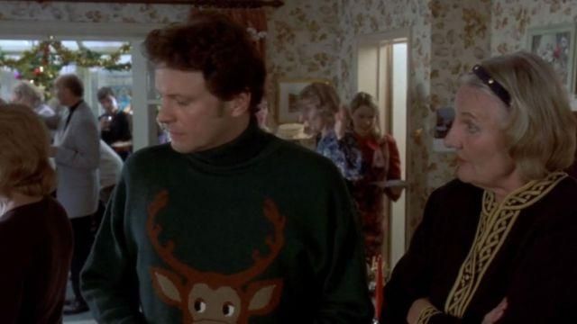 The sweater turtleneck Christmas, Mark Darcy (Colin Firth) in Bridget Jones diary