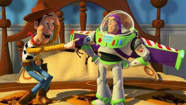Le costume de Woody dans le film d'animation Toy Story