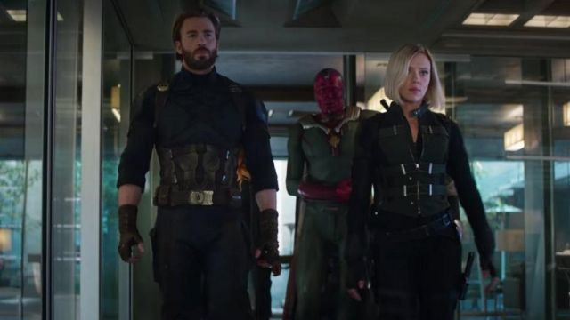 Captain America Costume Jacket worn by Steve Rogers (Chris Evans) as seen in Avengers: Infinity War