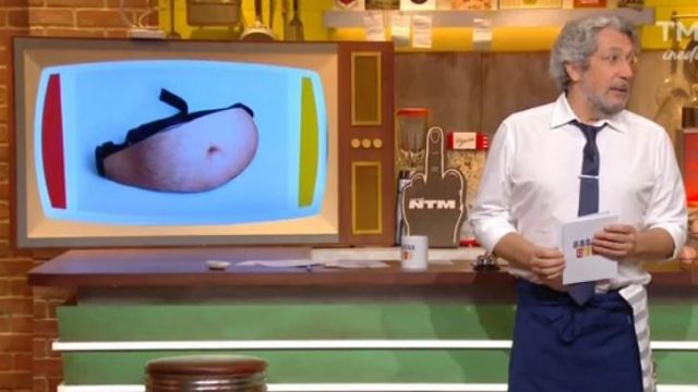 The fanny pack Belly seen in Burger Quiz 16/05/2018