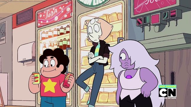 The t-shirt of Steven Universe in Steven Universe S04E06