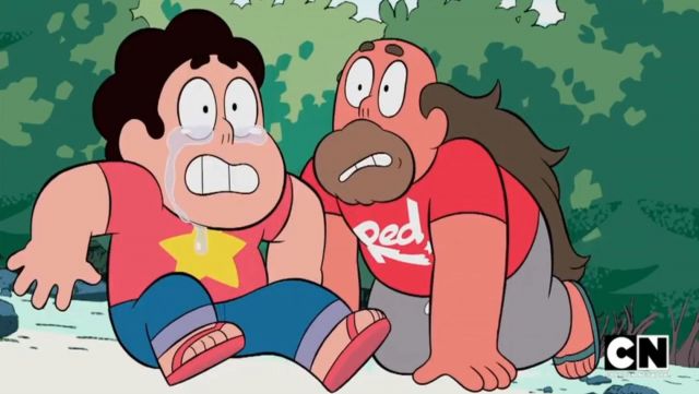 The t-shirt of Steven Universe in Steven Universe S04E10