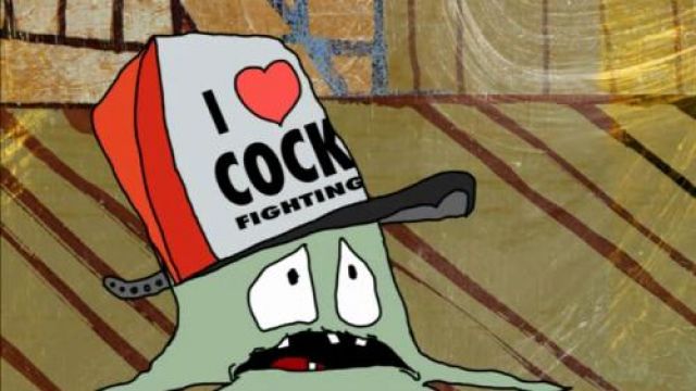 I Love Cock Fighting hat worn by Early Cuyler as seen in