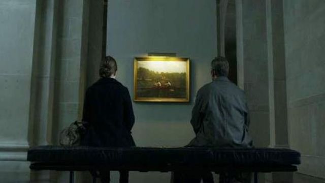 The painting The Biglin Brothers Racing by Thomas Eakins in House of Cards S01E01