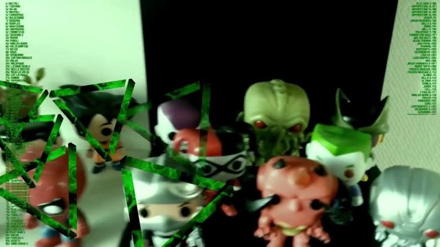The figurine FunKo Pop The Joker in the YouTube video Point Culture : theories of fan film Part 1 of LinksTheSun