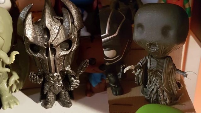 The figurine Funko Pop! Sauron (the Lord of The rings) in the YouTube video The Point - March 2018 LinksTheSun