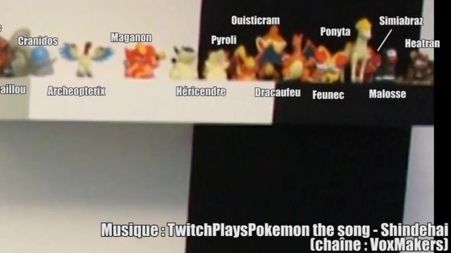 The figurine Pokemon Heatran (Bandai), as seen in No, but have you seen what you listen to 09 - gag reel of Linksthesun