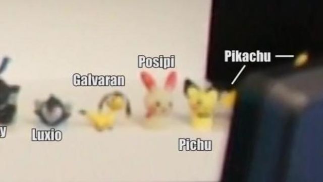 The figurine Pokemon Posipi (Bandai), as seen in No, but have you seen what you listen to 09 - gag reel of Linksthesun