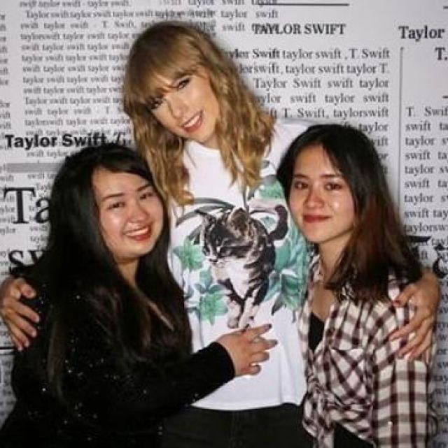 Le top imprimé chat de Taylor Swift sur Instagram