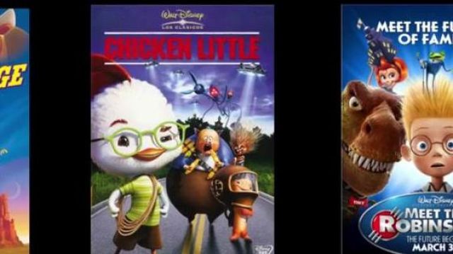 DVD Chicken little vu dans Point Culture : les méchants Disney de Linksthesun