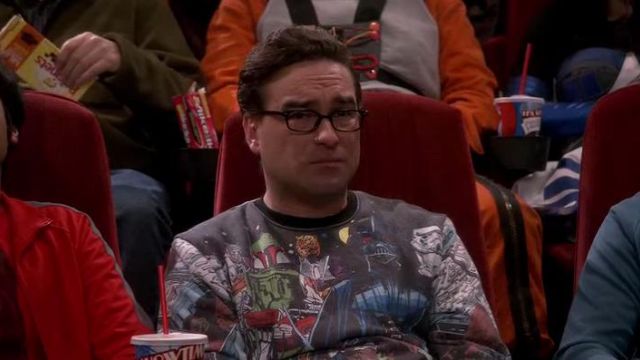 Sweatshirt Star Wars-worn by Leonard Hofstadter (Johnny Galecki) The Big Bang Theory