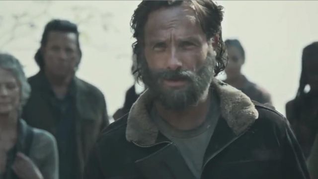 La veste col moutonné de Rick Grimes (Andrew Lincoln) dans The Walking Dead