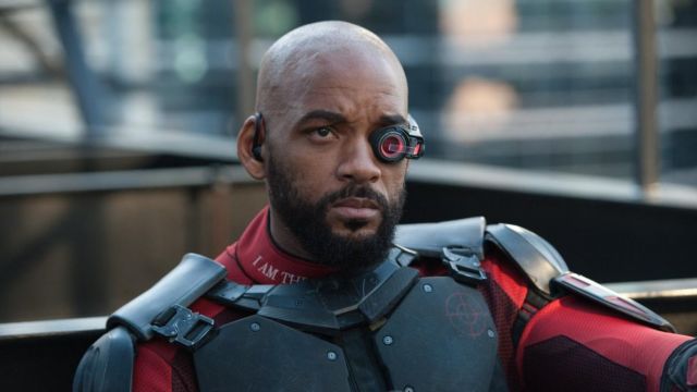 2017 Movie Suicide Squad Deadshot Floyd Lawton Cosplay Costume Outfit with Props