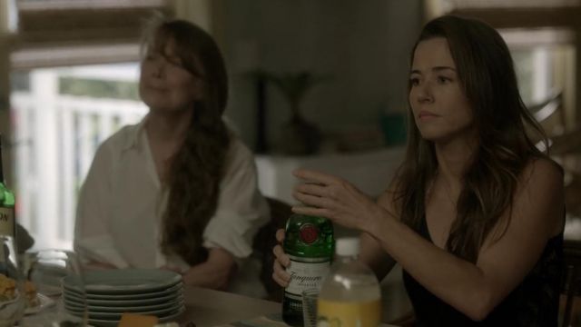The bottle of Gin Tanqueray opened by Meg Rayburn (Linda Cardellini) in Bloodline S01E04