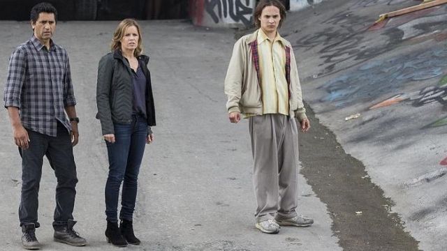 The New Balance running shoes of Nick in Fear The Walking Dead