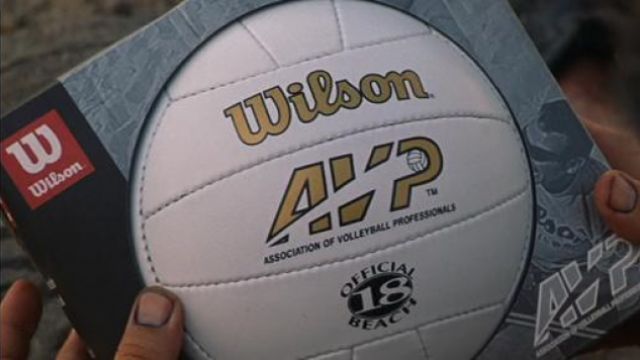 The ball of volleyball of the mark Wilson's Alone in the world