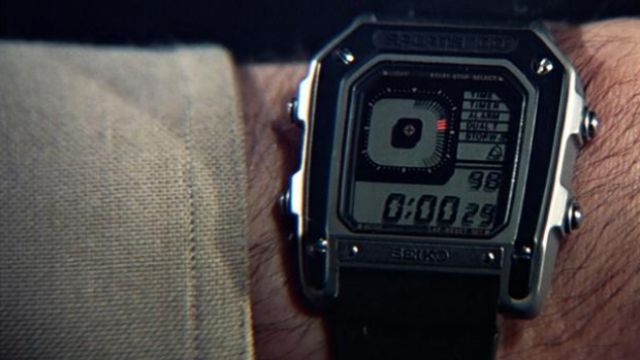 La montre Seiko G757 portée par James Bond (Roger Moore) dans Octopussy